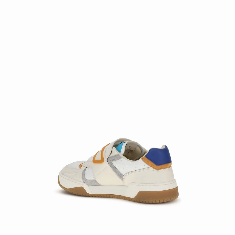 Air Jordan Retro Low Se Craft Casual Shoes Valentino Garavani Multicolor Calf Leather Bos Taurus Athletic Sneakers
