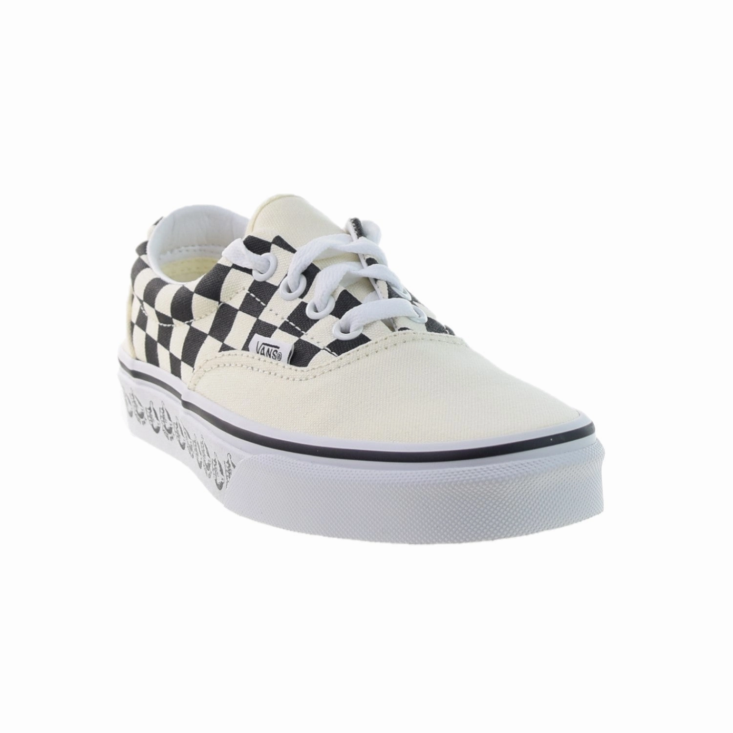 Vans BMX Era "Checkerboard" Men's Shoes White-Black Casual Shoes Hs Code