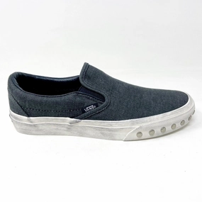 Targhee Iii Casual Shoe Vans Classic Slip On Overwashed Graphite Gray White Womens Casual Shoes