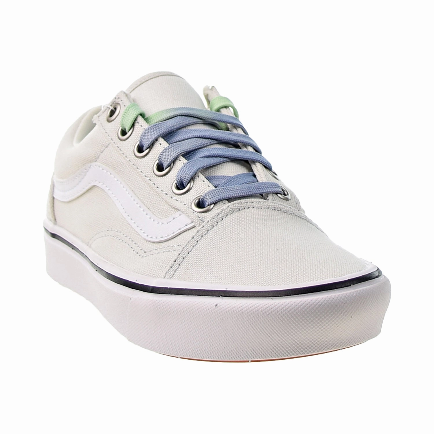 Vans ComfyCush Old Skool Men's Shoes Barely Blue-True White Rs-fast Am Casual Shoes
