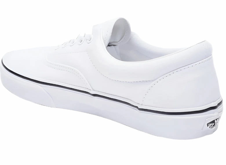 Silver Sneakers Flagstaff Vans Era Womens Low-Top Canvas Sneakers  True White