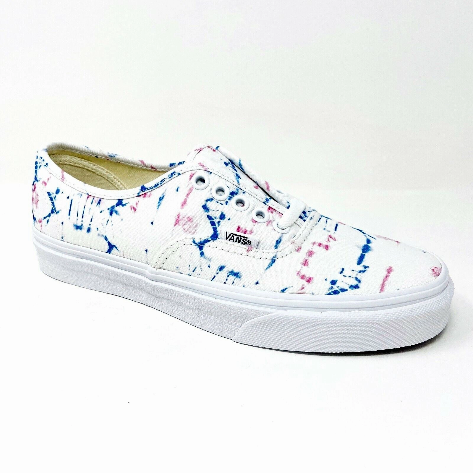 Handmade Casual Shoes Vans Madewell Authentic Stained True White Tie Dye Womens Casual Shoes