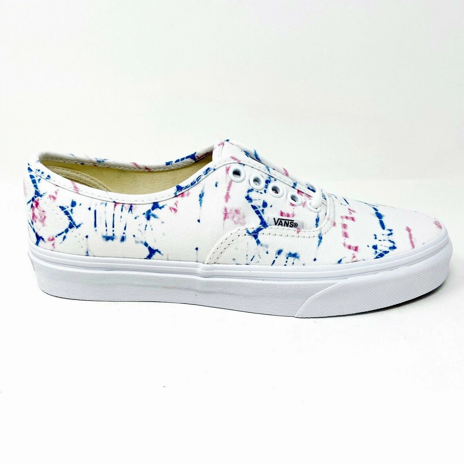 Vans Madewell Authentic Stained True White Tie Dye Womens Casual Shoes Casual Shoe With Arch Support