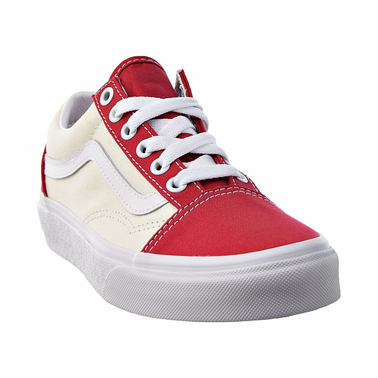 Vans Old Skool Classic Sport Men's Shoes Chilipepper-True White Metro Casual Shoes