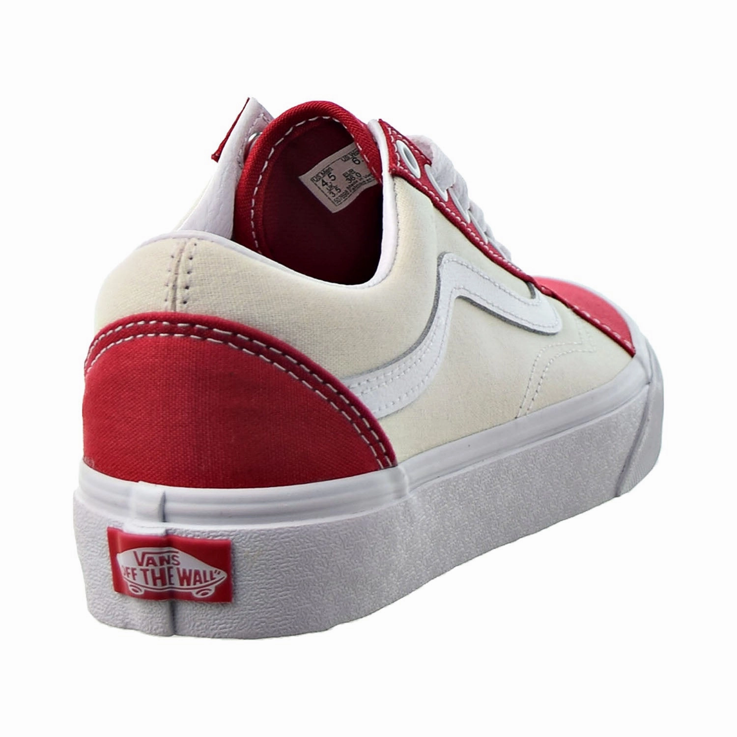 Vans Old Skool Classic Sport Men's Shoes Chilipepper-True White Steve Madden Eve Casual Shoe