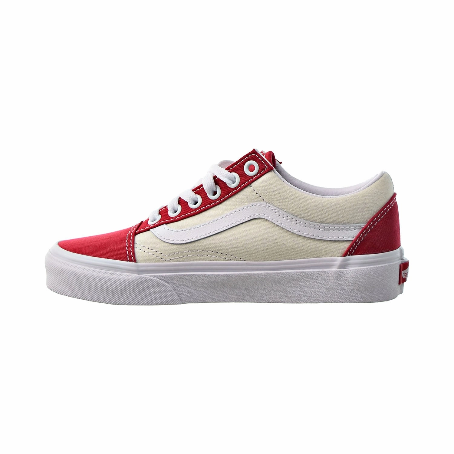 Vans Old Skool Classic Sport Men's Shoes Chilipepper-True White Dsw Shoes Casual