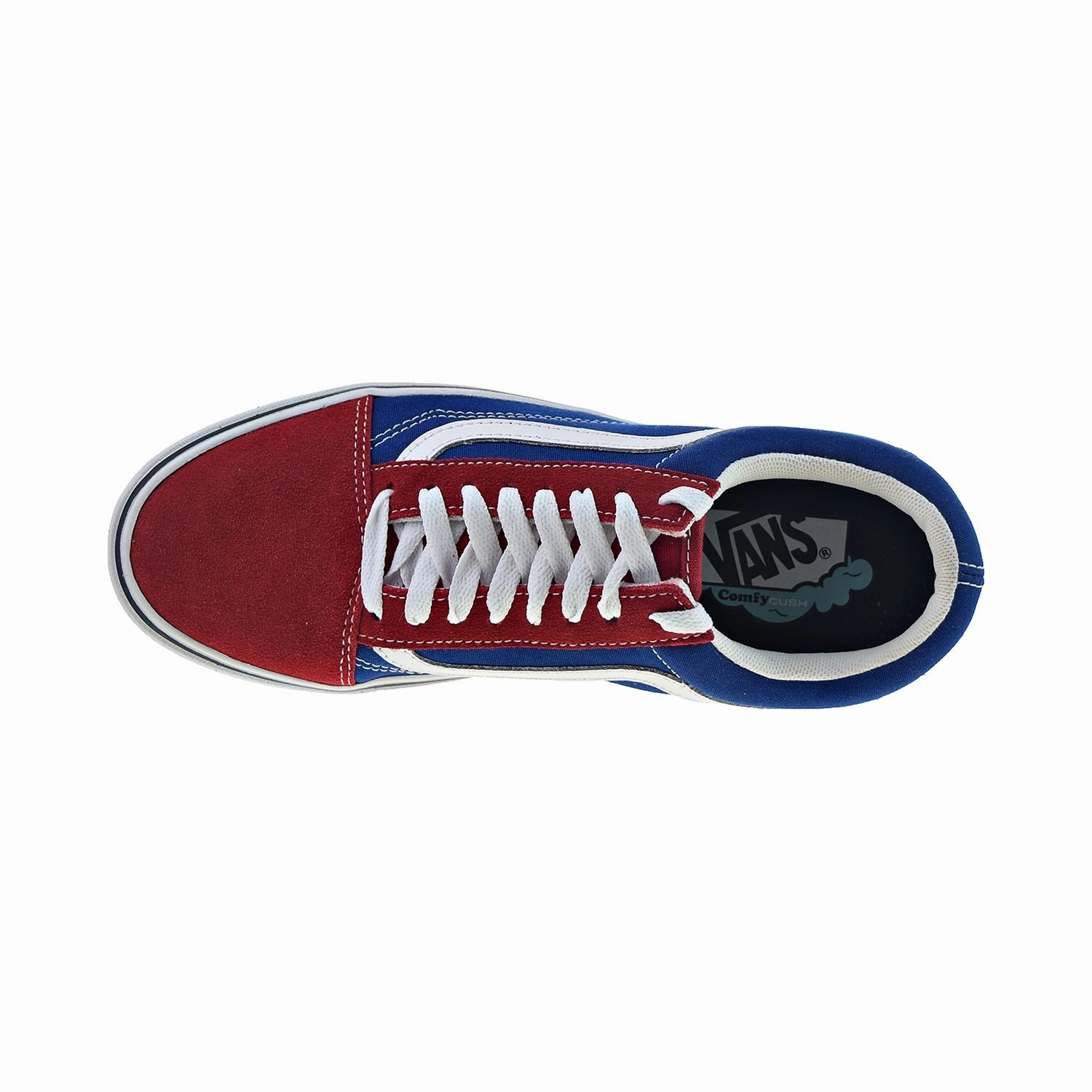 Vans Old Skool Comfycush Men's Shoes Chili Pepper-True Blue Presto Fly Casual Shoes