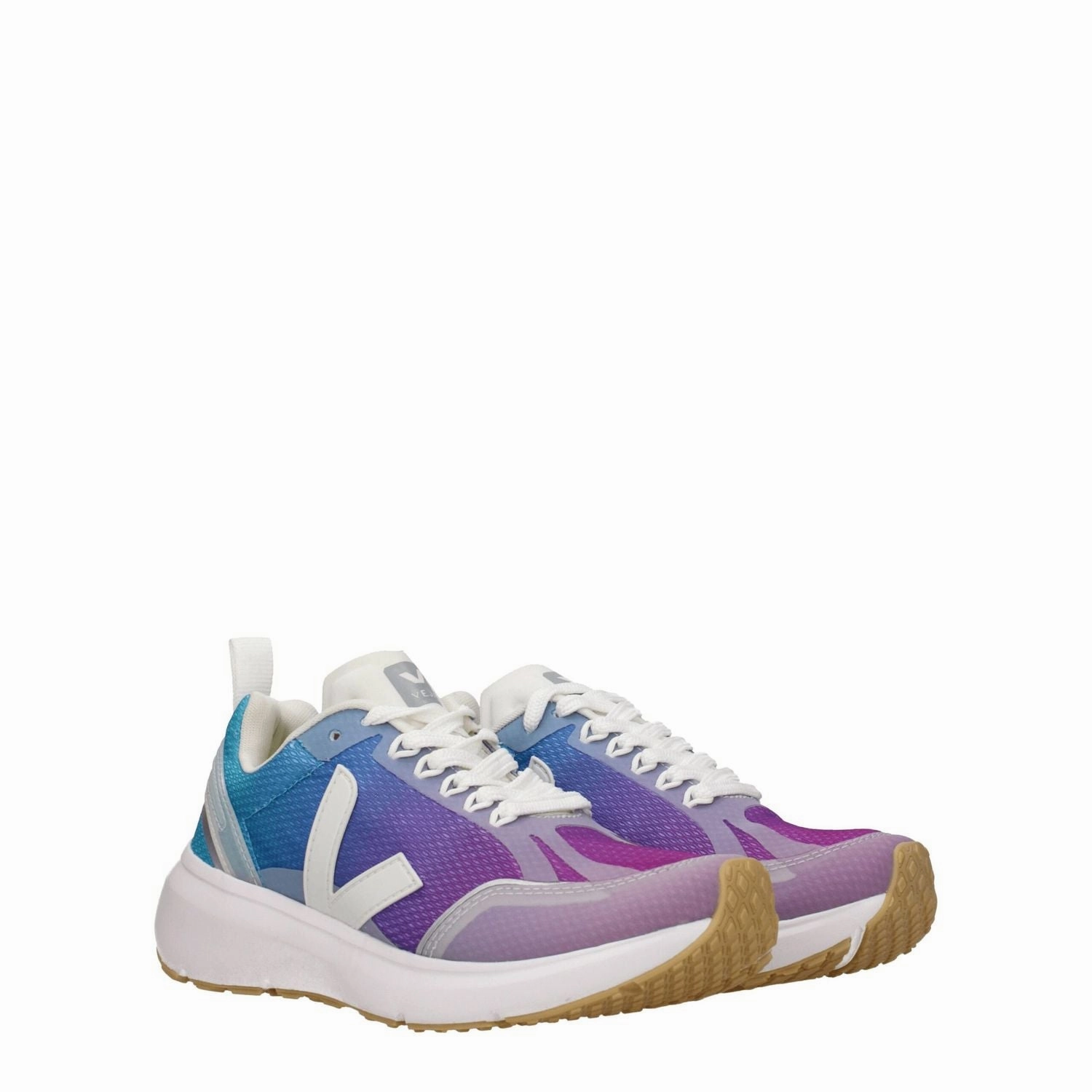 Veja Multicolor Fabric Athletic Sneakers Sneakers On Cloud