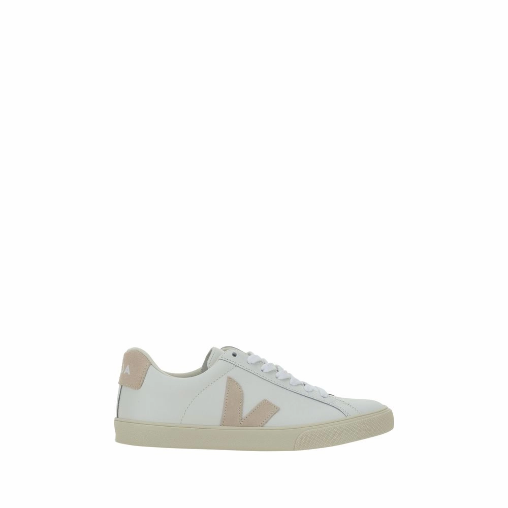 Running Sneakers For Flat Feet Veja White Calf Leather Bos Taurus Sneakers