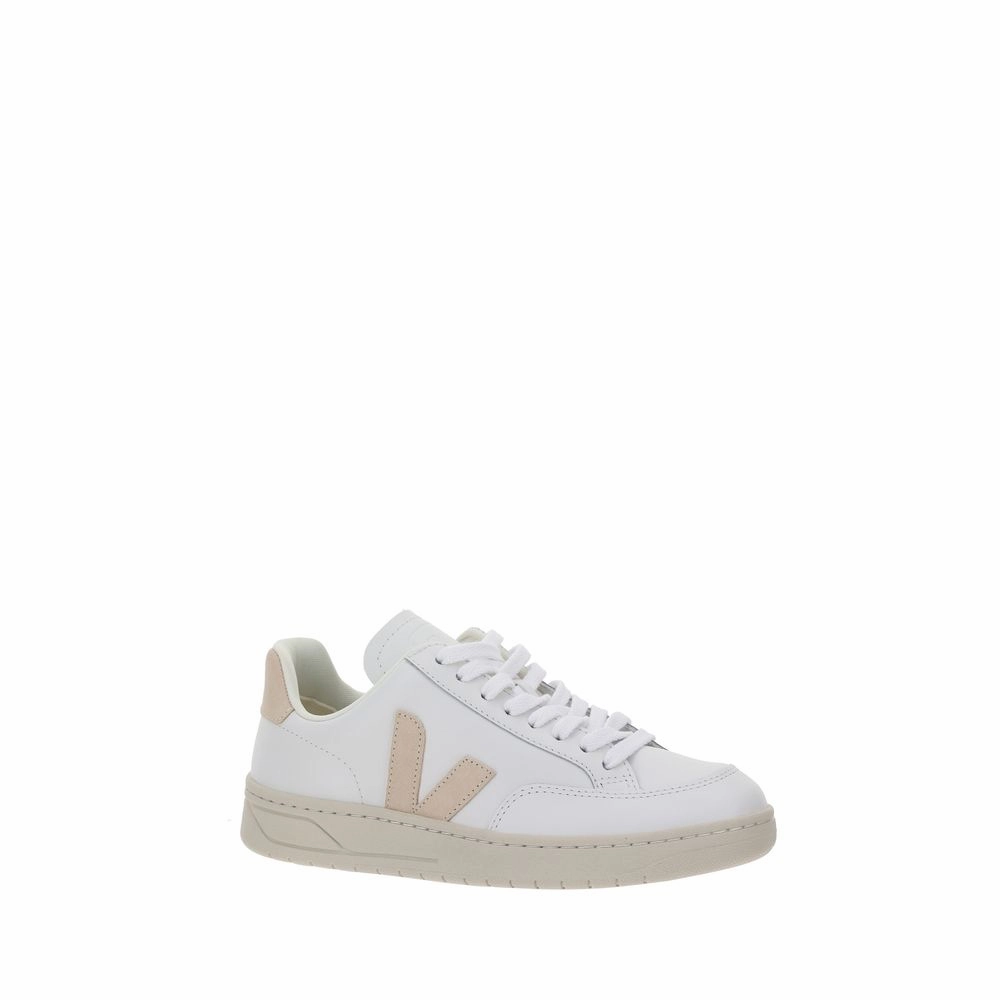 Veja White Rubber Low Top Sneakers Running Sneakers For Beginners