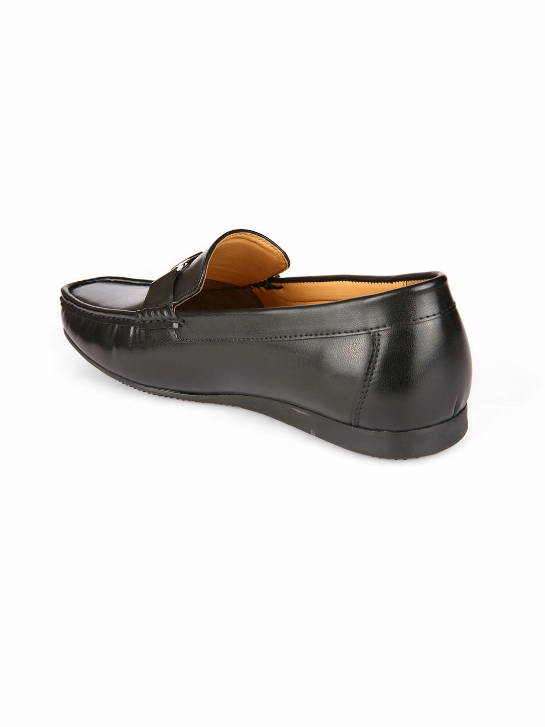 Bracket Buckled Black Loafers Shoes Uae Loafers