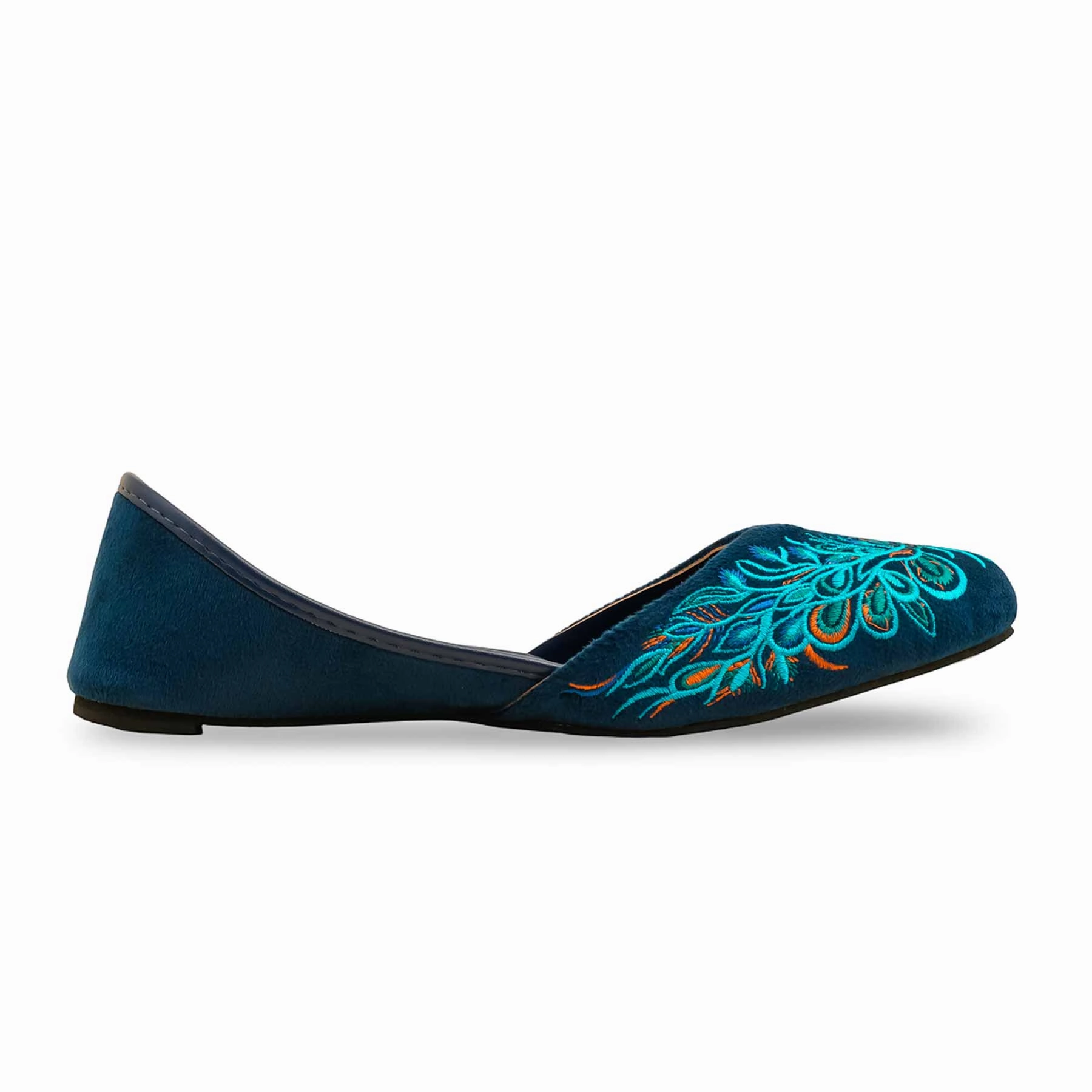 Flat Shoes Primark Blue Formal Khusa EC8569