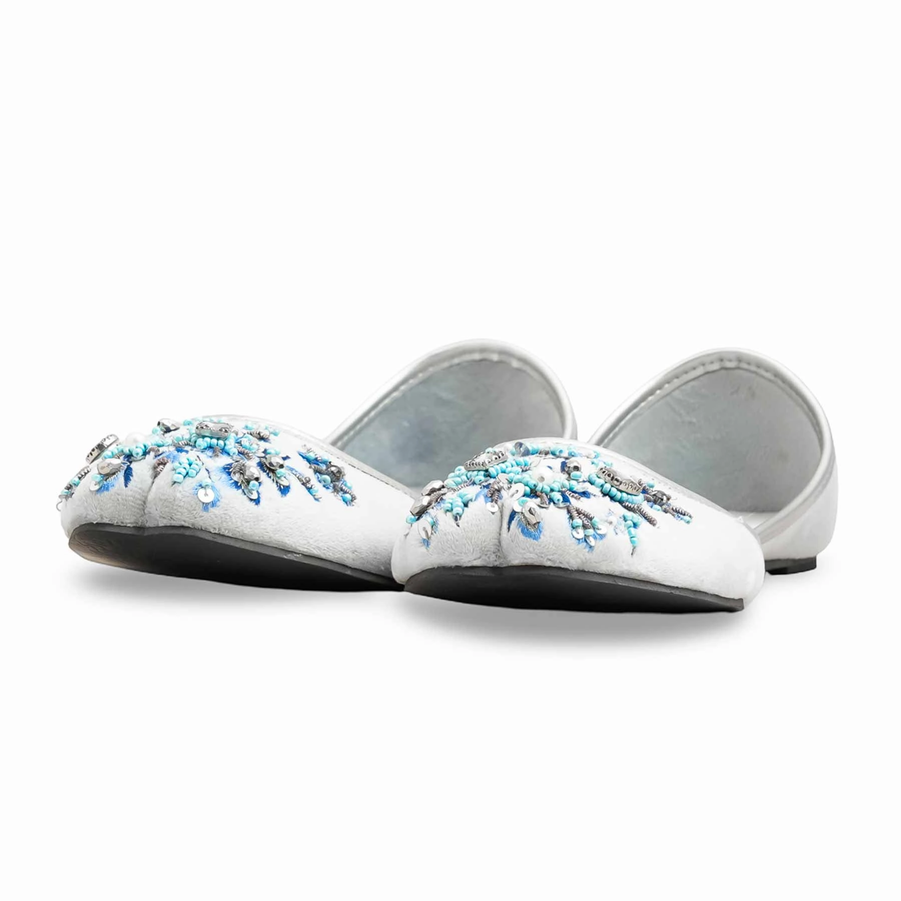 Soda Shoes Ballet Flats Grey Fancy Khusa EC8585