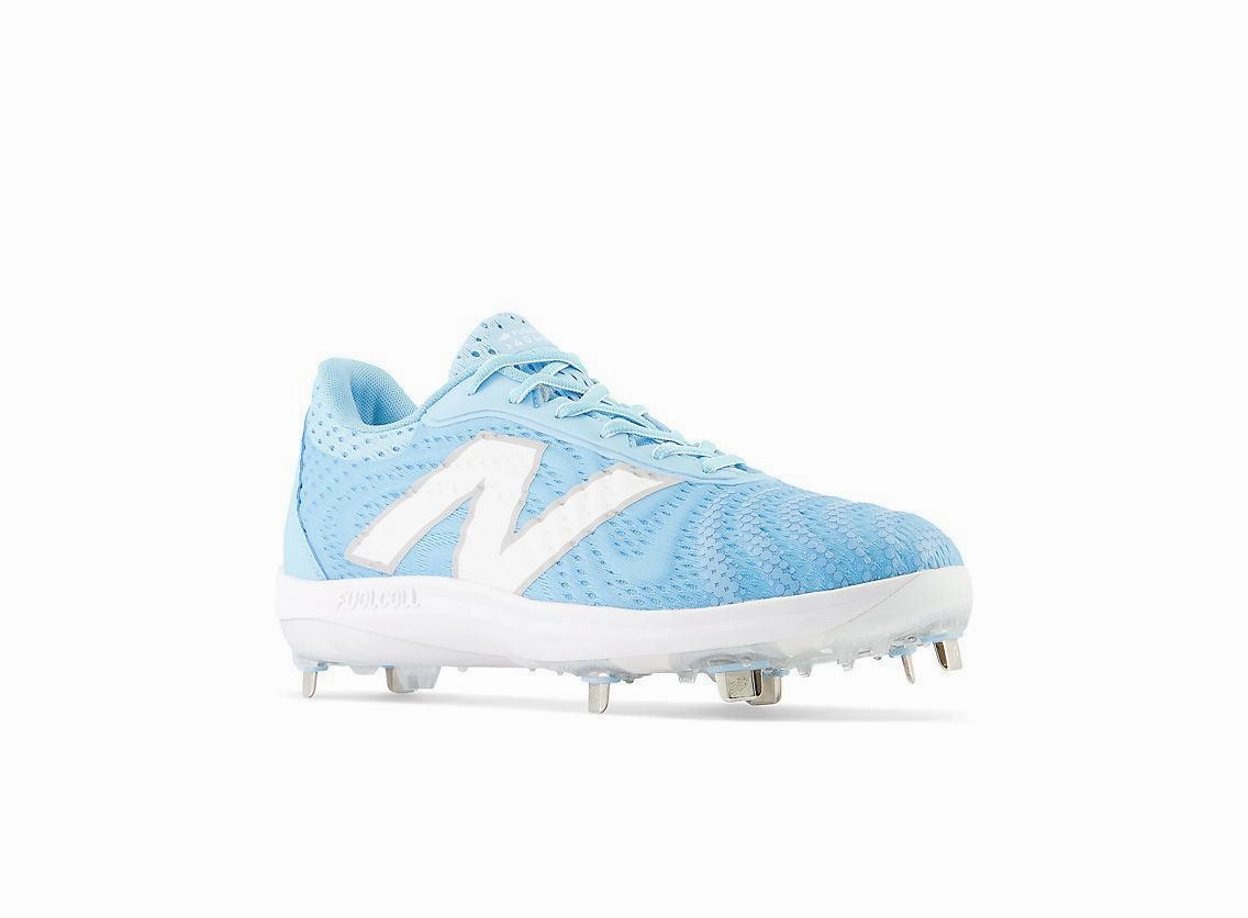 New Balance Men's FuelCell 4040 V7 Metal Baseball Cleats - Sky Blue / White - L4040SD7 New Balance 9060 Black Women