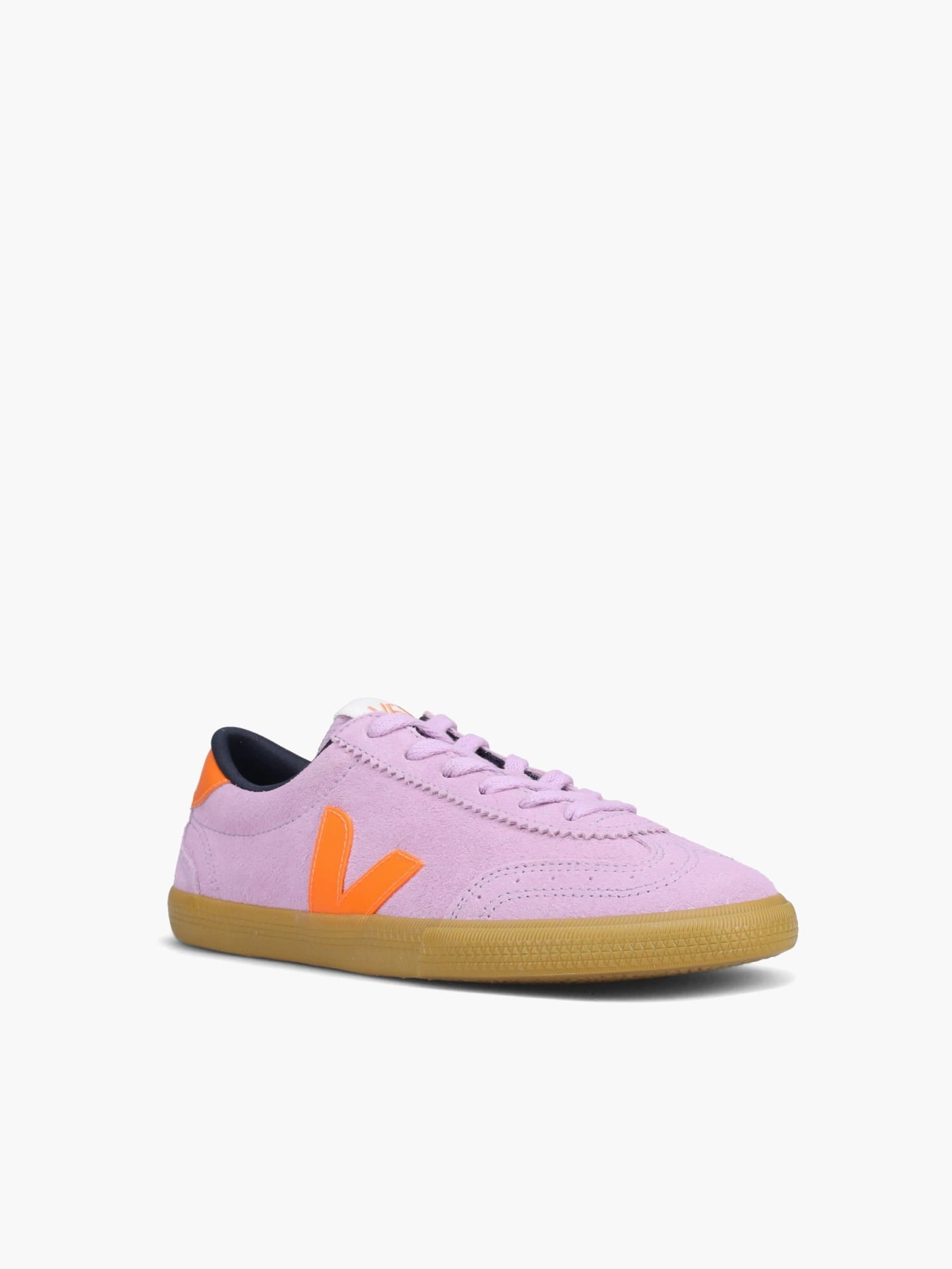 Volley Pink Orchid Fury Suede Flat Half Shoes