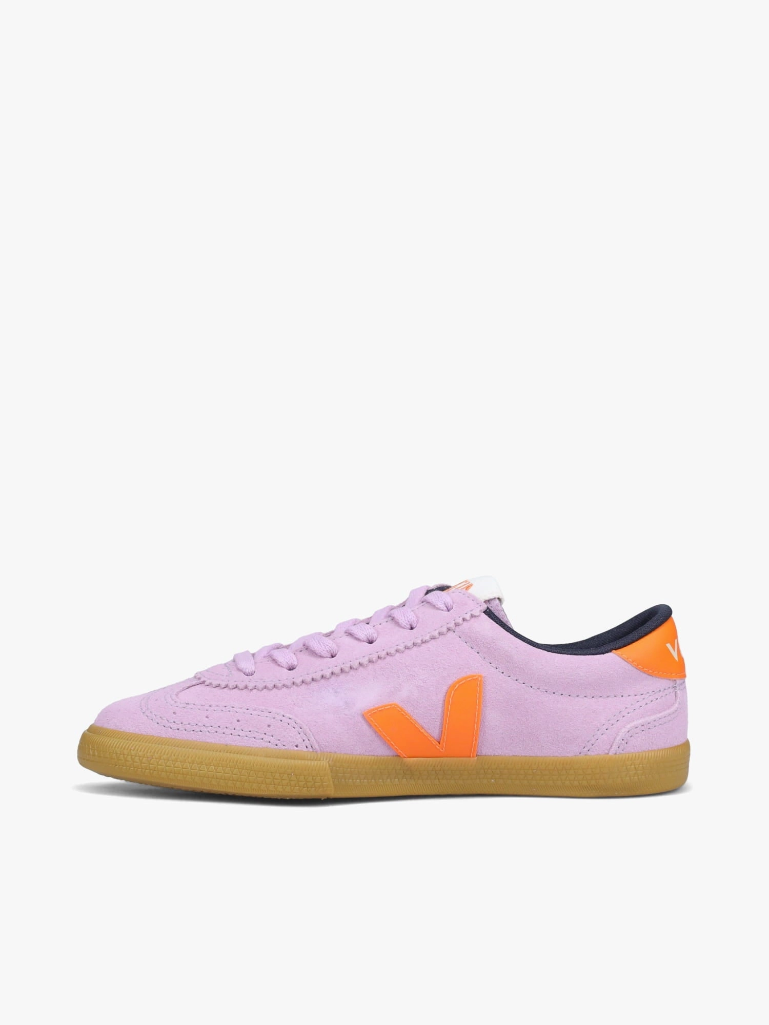 Volley Pink Orchid Fury Suede Style Flat Shoes