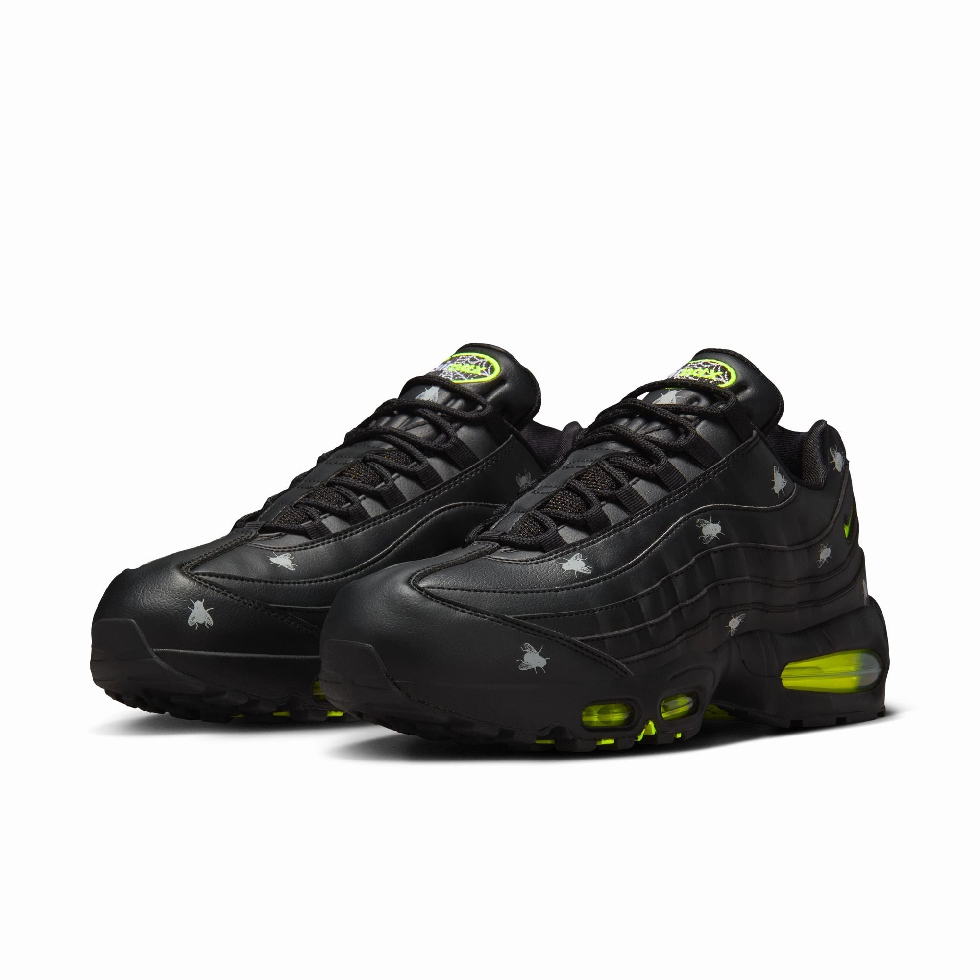 Nike Air Max 95 PRM 'Neon Yellow Metallic Grey' Asics Gel Game 8 Tennis Shoes