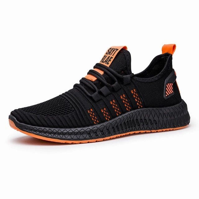 2019 New Men Sneakers Mesh Casual Shoes Lac-up Shoes Men Lightweight Comfortable Breathable Walking Sneakers Zapatillas Hombre Woodland Corporate Casual Shoes
