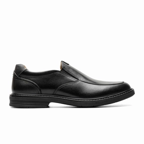 Florsheim Norwalk Moc Toe Slip On Loafer (Men) - Black Loafers Gommino