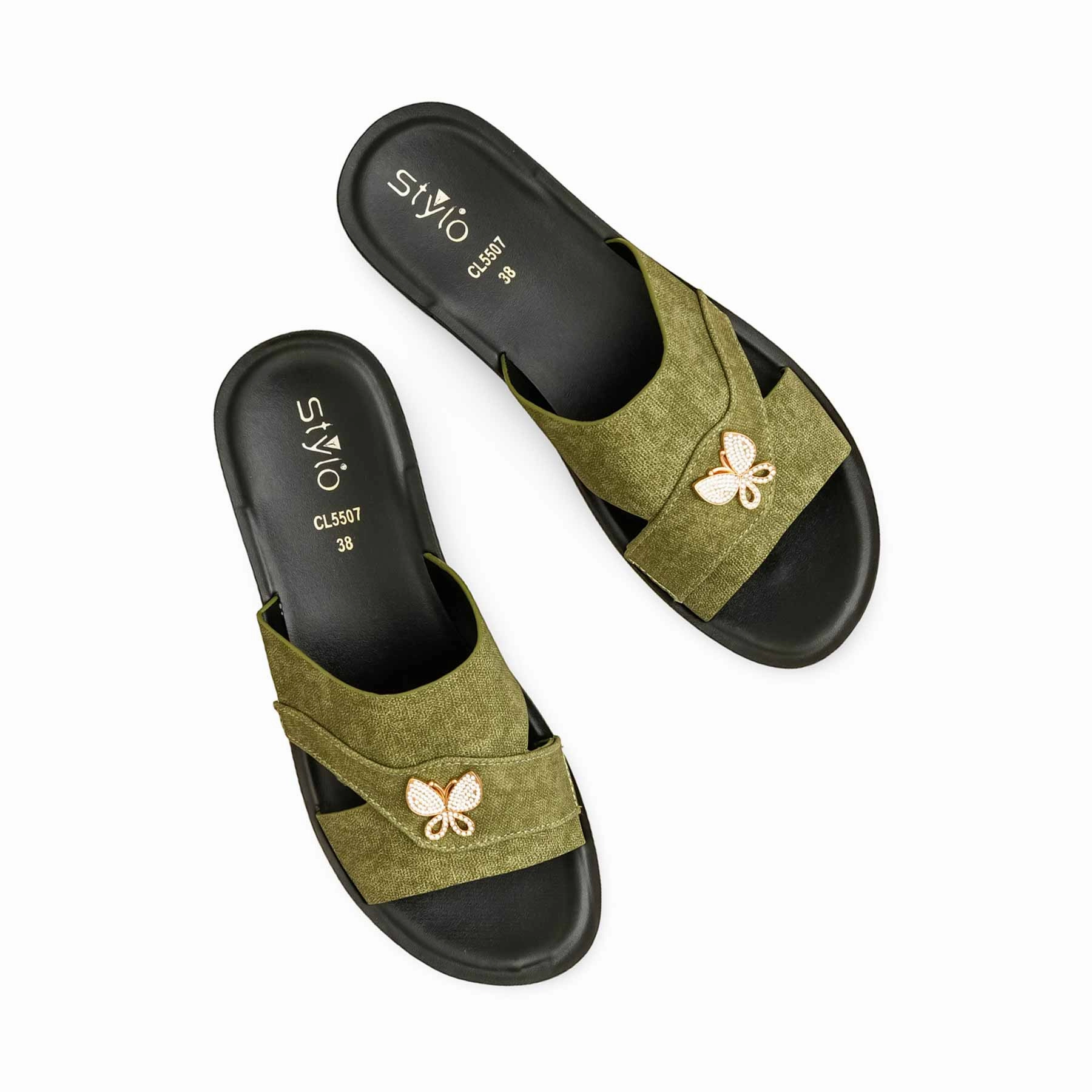 Sperry Casual Boat Shoes Green Casual Softy CL5507