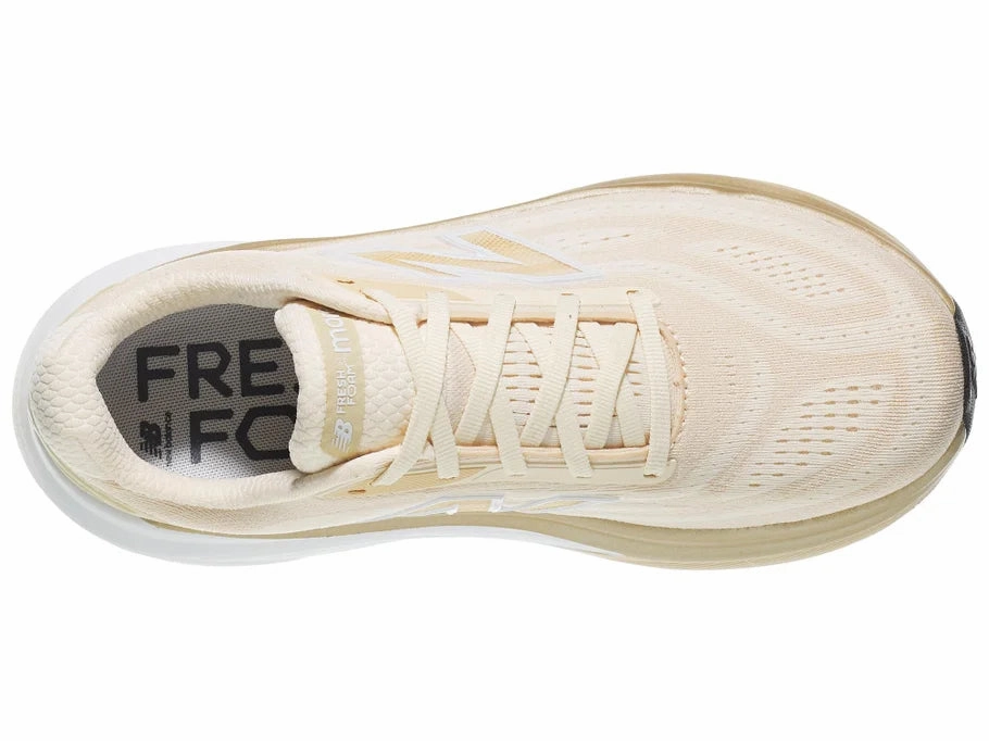 New Balance | Fresh Foam X More v6 | Women's | Permafrost/Bisque/NB 103 White Running New Shoes