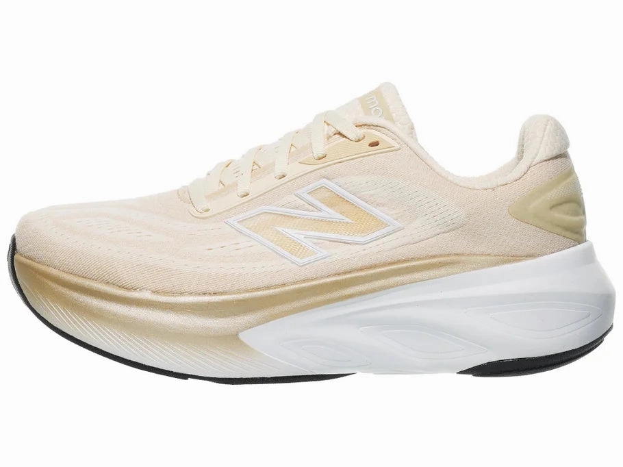 New Balance | Fresh Foam X More v6 | Women's | Permafrost/Bisque/NB 103 White Best Running Shoe With Wide Toe Box