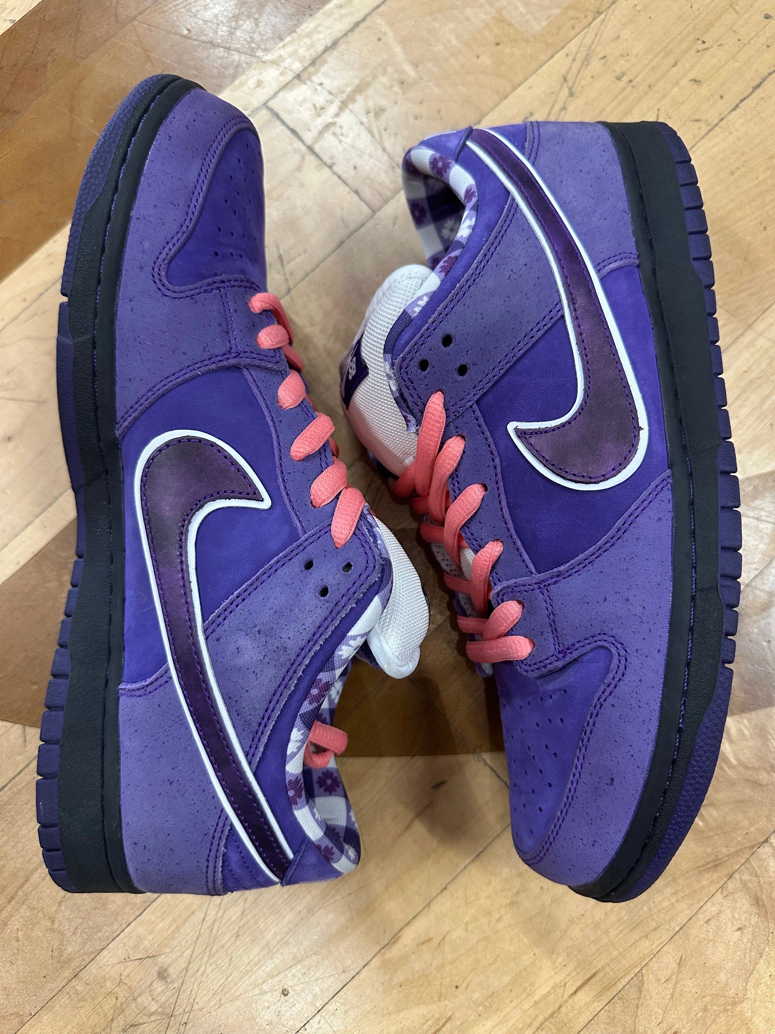 Asics Casual Running Shoes Nike SB Dunk Low Concepts Purple Lobster (Pre-Owned)