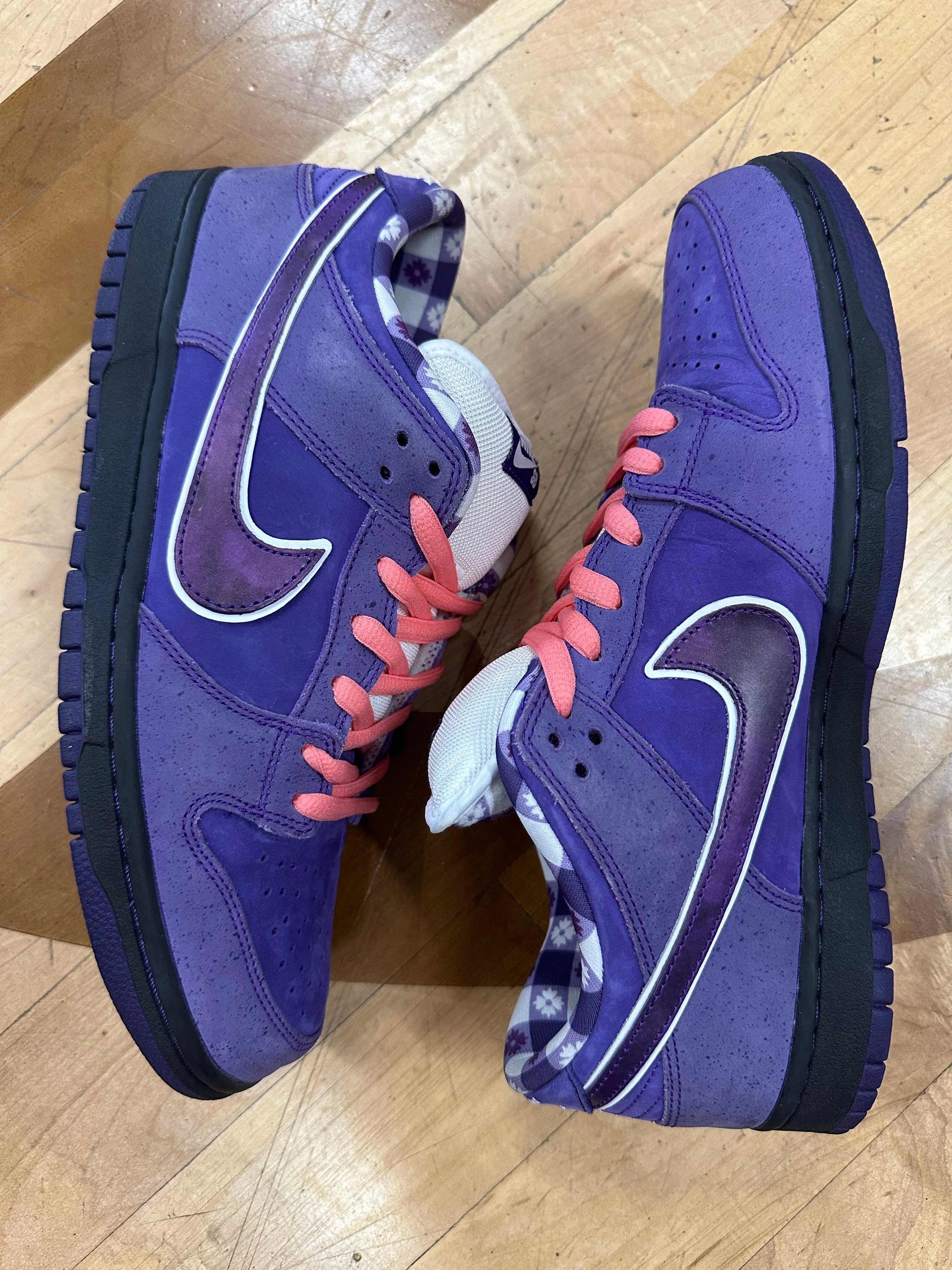 Best Asics Minimalist Running Shoes Nike SB Dunk Low Concepts Purple Lobster (Pre-Owned)