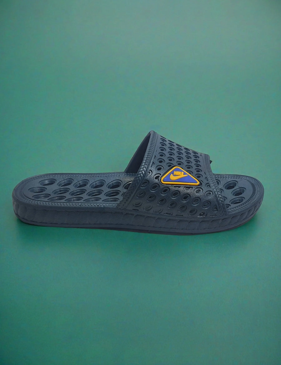 Costco Sock Slippers Blue Washable Slipper