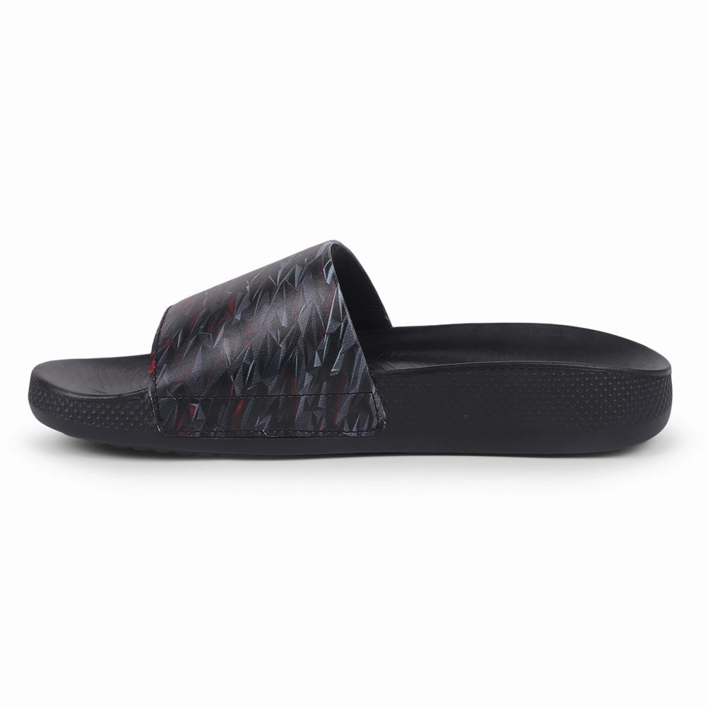 Leap7x By Liberty Men NITWALK-2 Black Casual Slides Moroccan Babouche Slippers