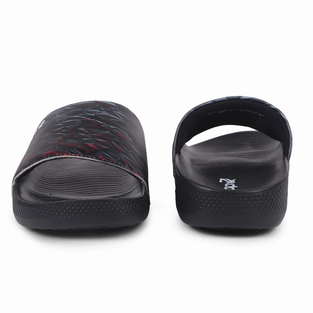 Leap7x By Liberty Men NITWALK-2 Black Casual Slides Ruby Dorothy Slippers