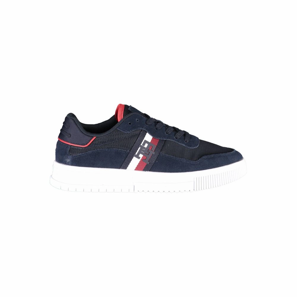 Tommy Hilfiger Blue Polyester Men Sneaker Kevin Hart Sneakers