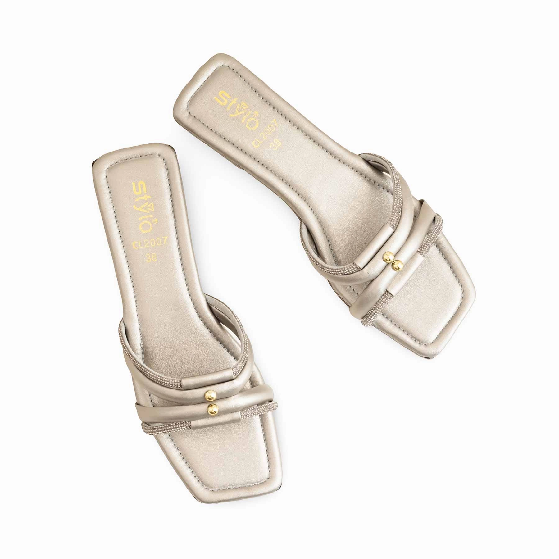 Memory Foam Slippers Casual House Shoes Grey Casual Slipper CL2007