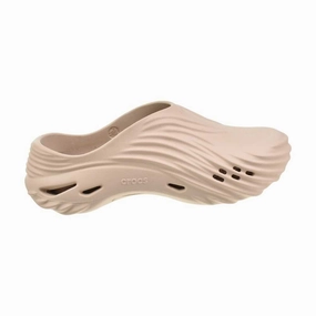 Crocs Echo Wave Clog Men's Slippers Almond 210521-0ll Slippers Square Toe