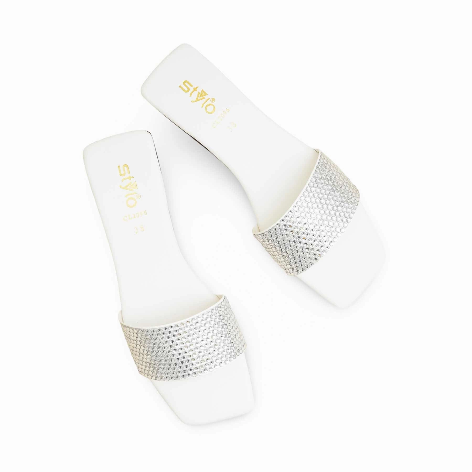 Slippers Bulk White Casual Slipper CL2096