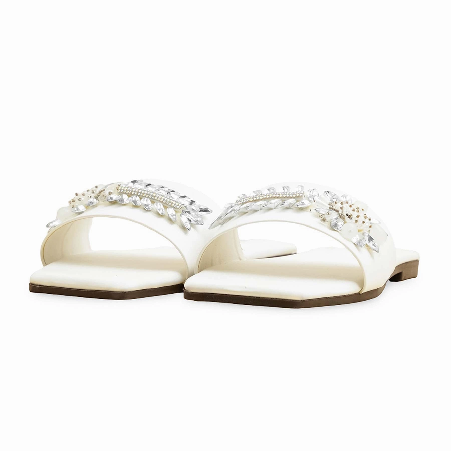 White Casual Slipper CL2112 Fun Adult Slippers
