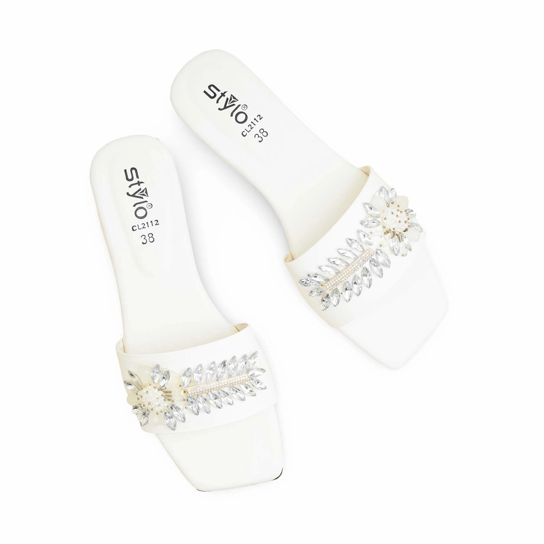 White Casual Slipper CL2112 Spongebob Gary The Snail Slippers