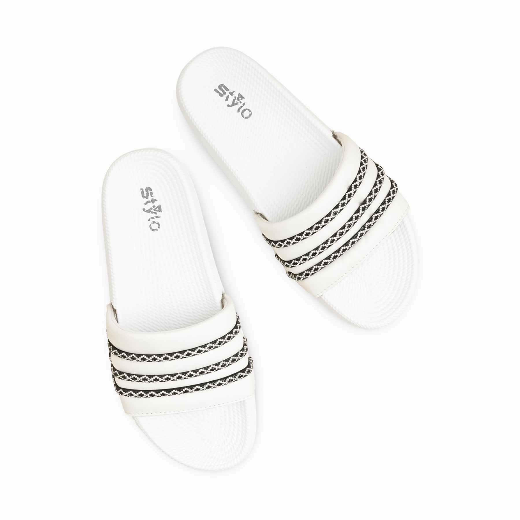 Clipless Casual Shoes White Casual Softy CL9364