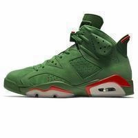 Men's Jordan 6 Gatorade Basketball Shoes - Green Asics Weight Lifting Shoes