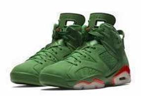 Men's Jordan 6 Gatorade Basketball Shoes - Green Asics Gel Nimbus 18 Shoes