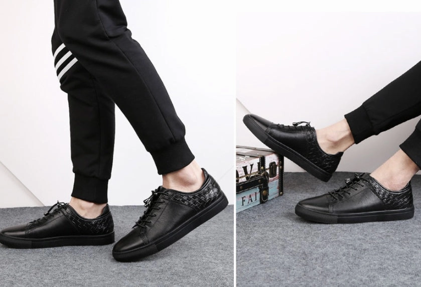 Comfortable Dress Casual Shoes winter leather shoes casual shoes size men England shoes shoes slip-on Doug male generation