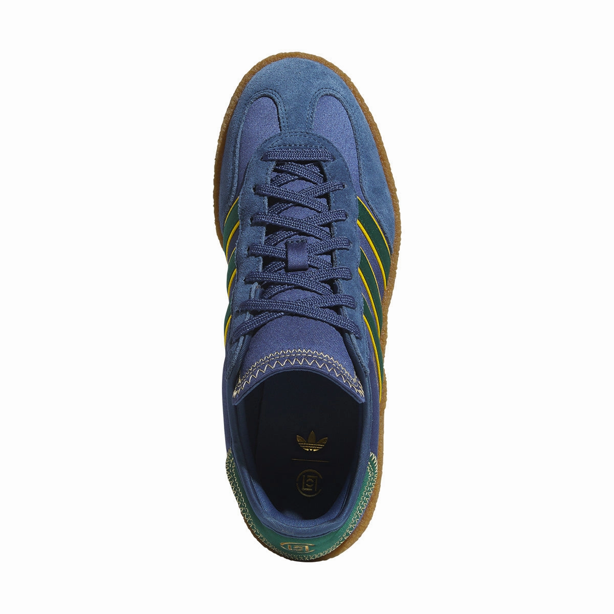   CLOT Gazelle 'Silk Night Marine Collegiate Green' Adidas Logo On Shoes