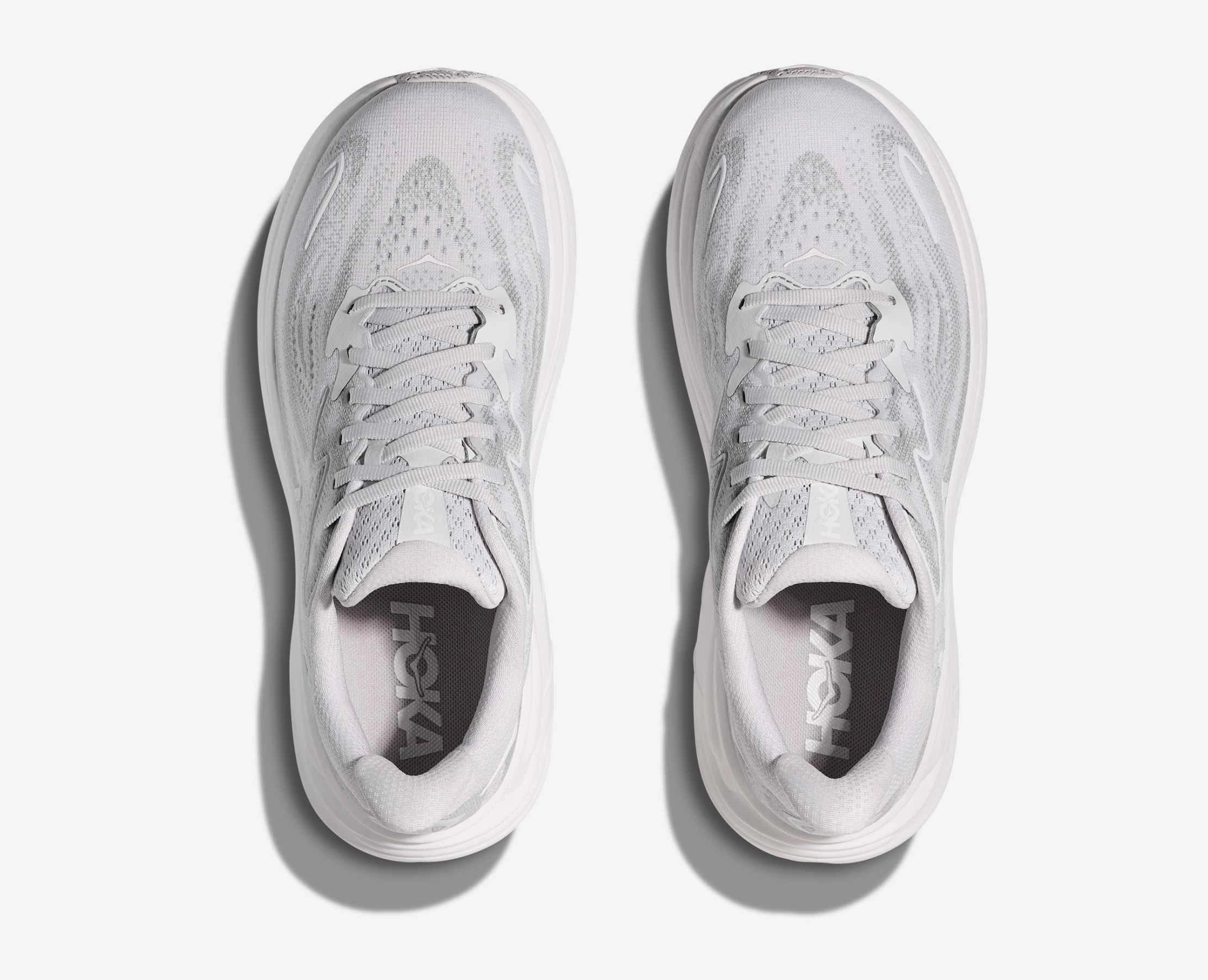 Running Shoes On Jeans Women's HOKA Clifton 10 Running Shoe in Cosmic Grey | Stardust