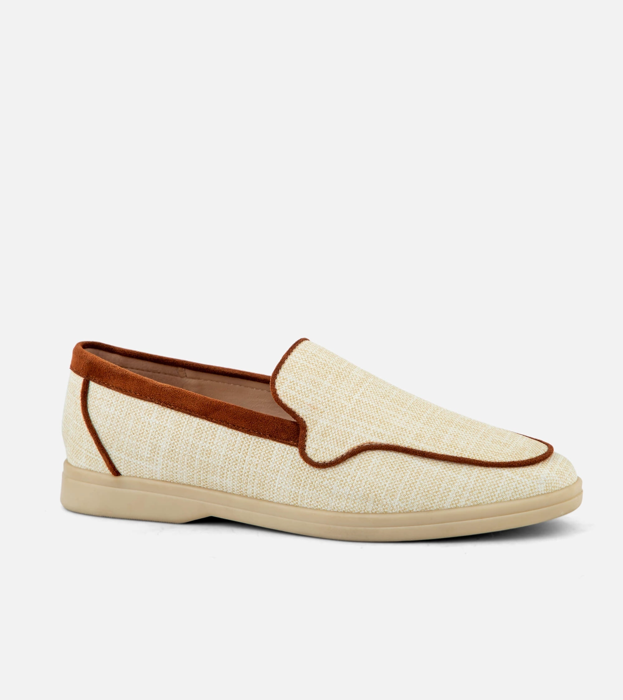 Women's Moccasins US-EL-5351 Boutique Challenge Shoes Seating Casual Simple Calm