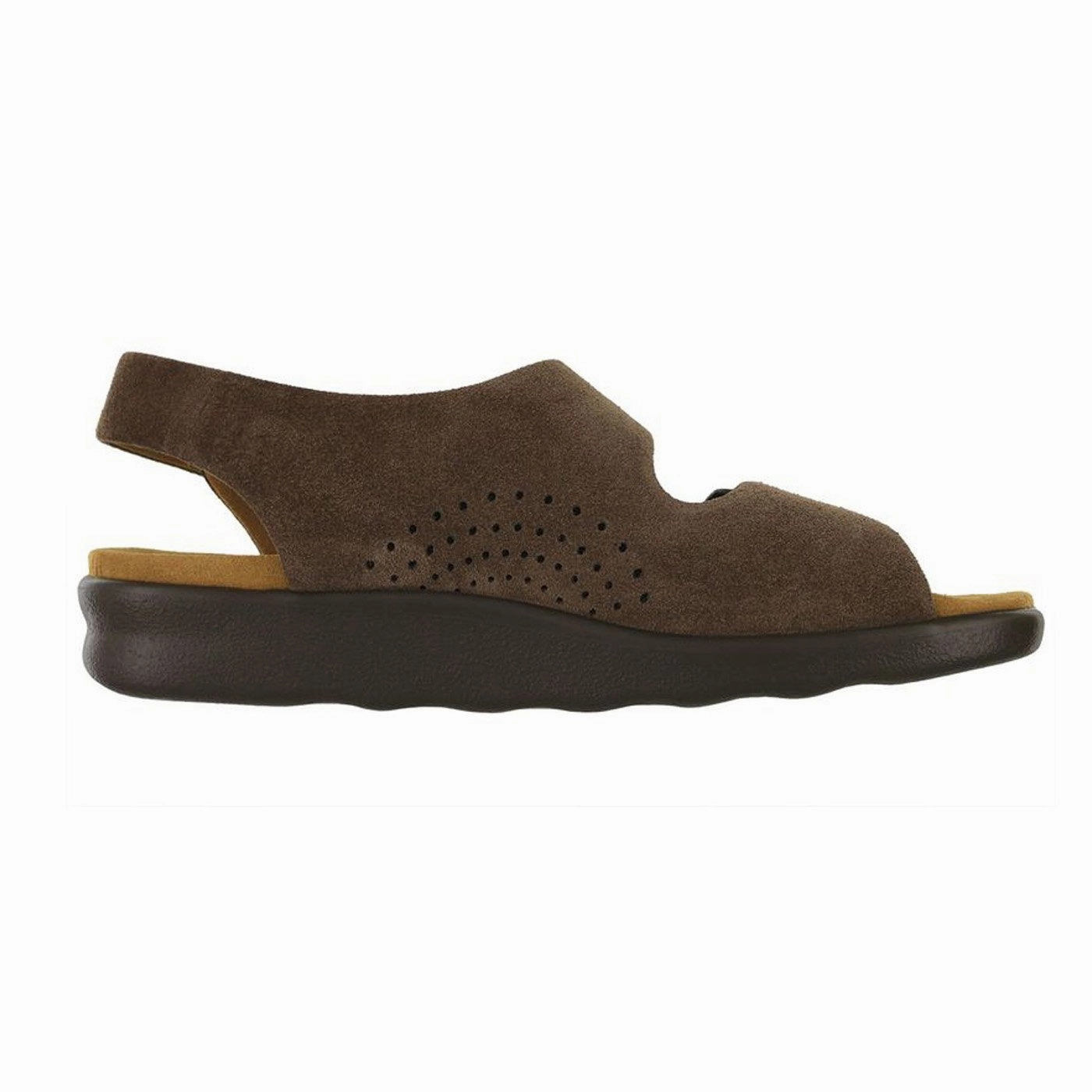 Women's Relaxed Heel Strap Sandal Teddy