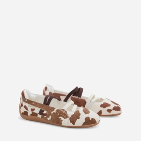 Women's Speedcat Ballet Cow Chocolate Brown | Warm White Asics Best Shoes For Flat Feet