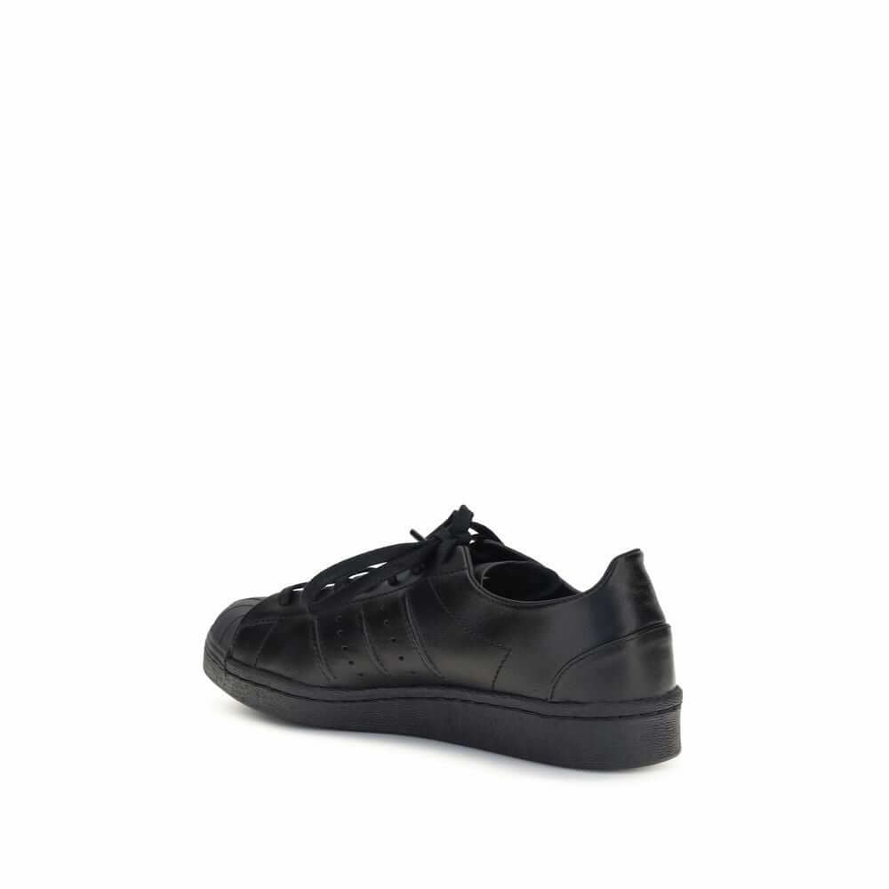 Y-3 Black Calf Leather Bos Taurus Sneakers Adidas Shoes Vs Nike