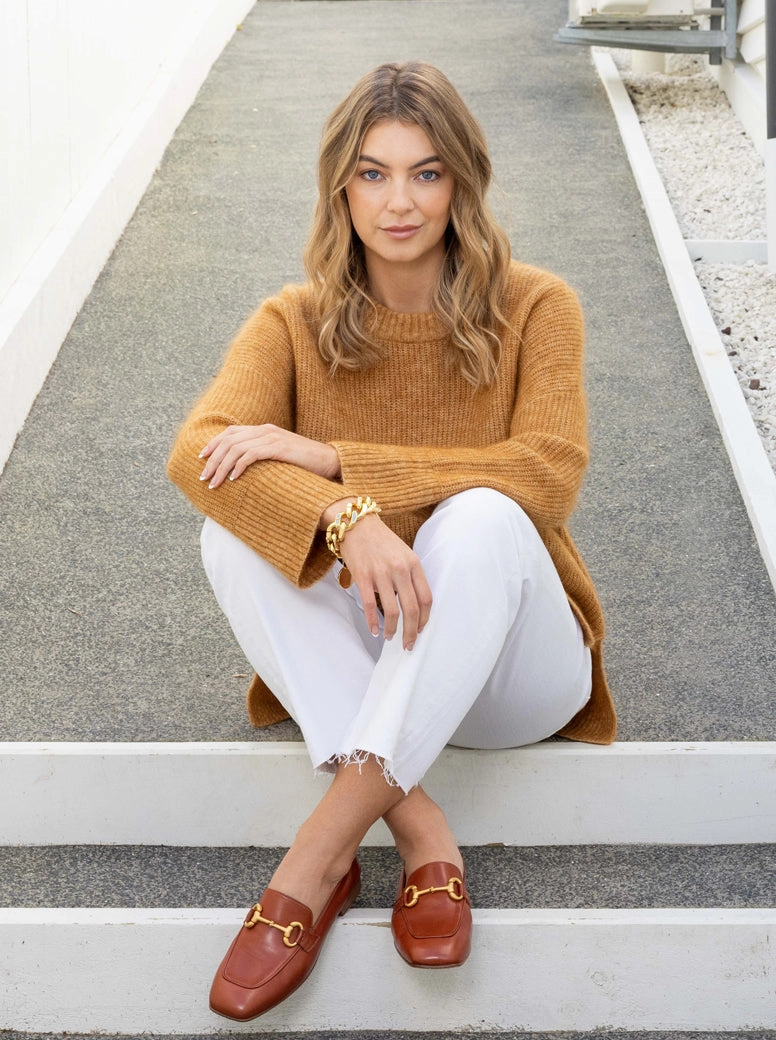 Loafers Dupe Giorgia tan