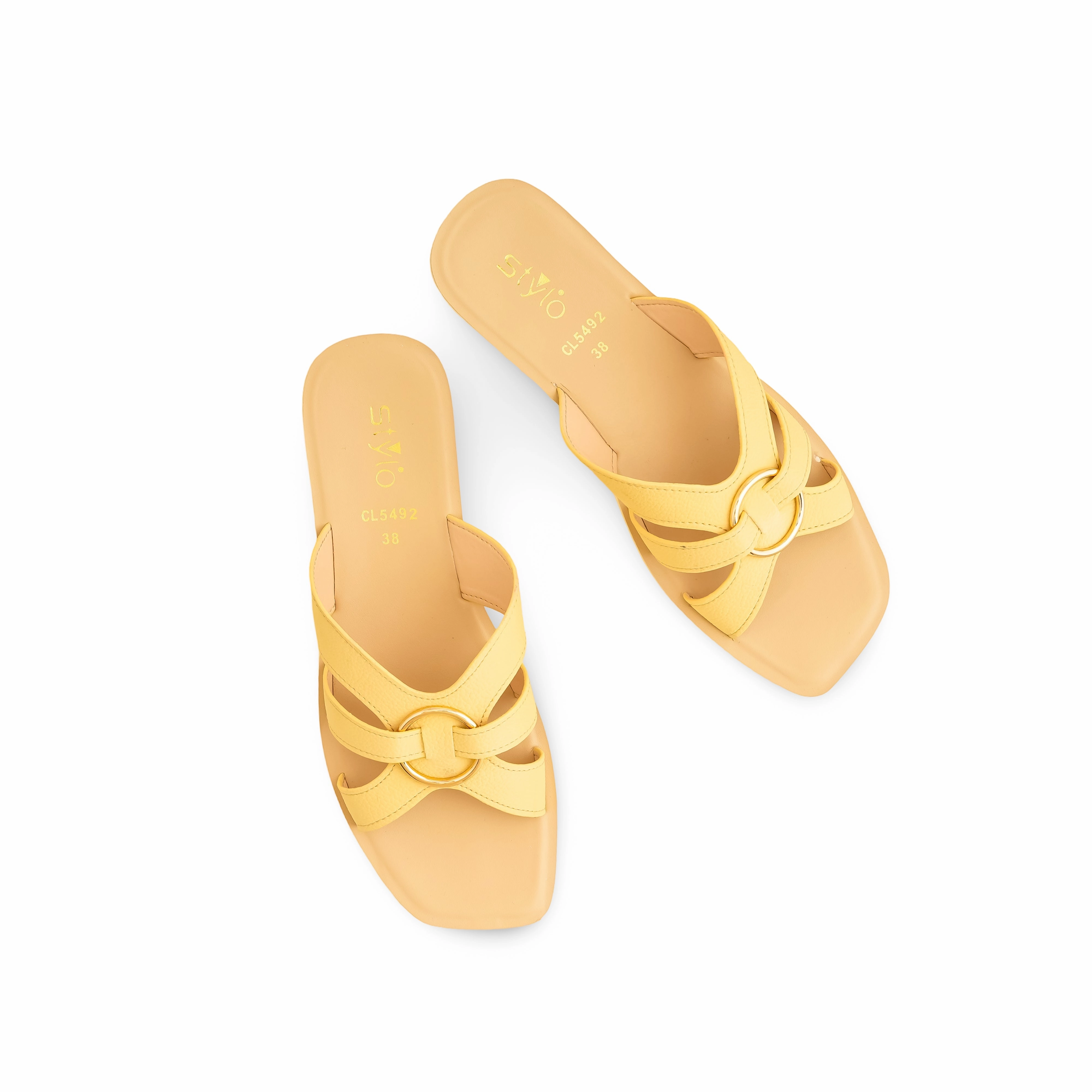 Yellow Casual Softy CL5492 2024 Casual Shoe Trends