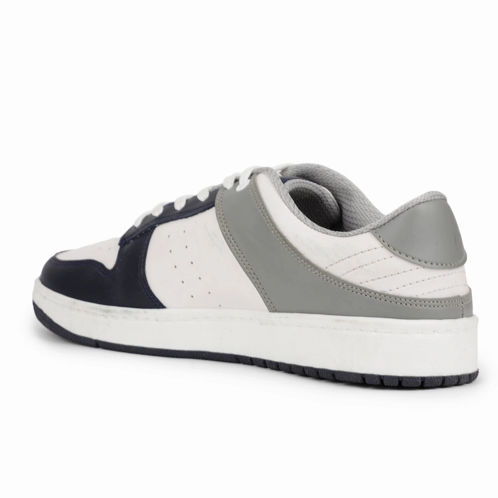 Leap7x Casual Grey Lacing Sneakers For Men SPORTSTAR By Liberty Casual Black Flat Shoes